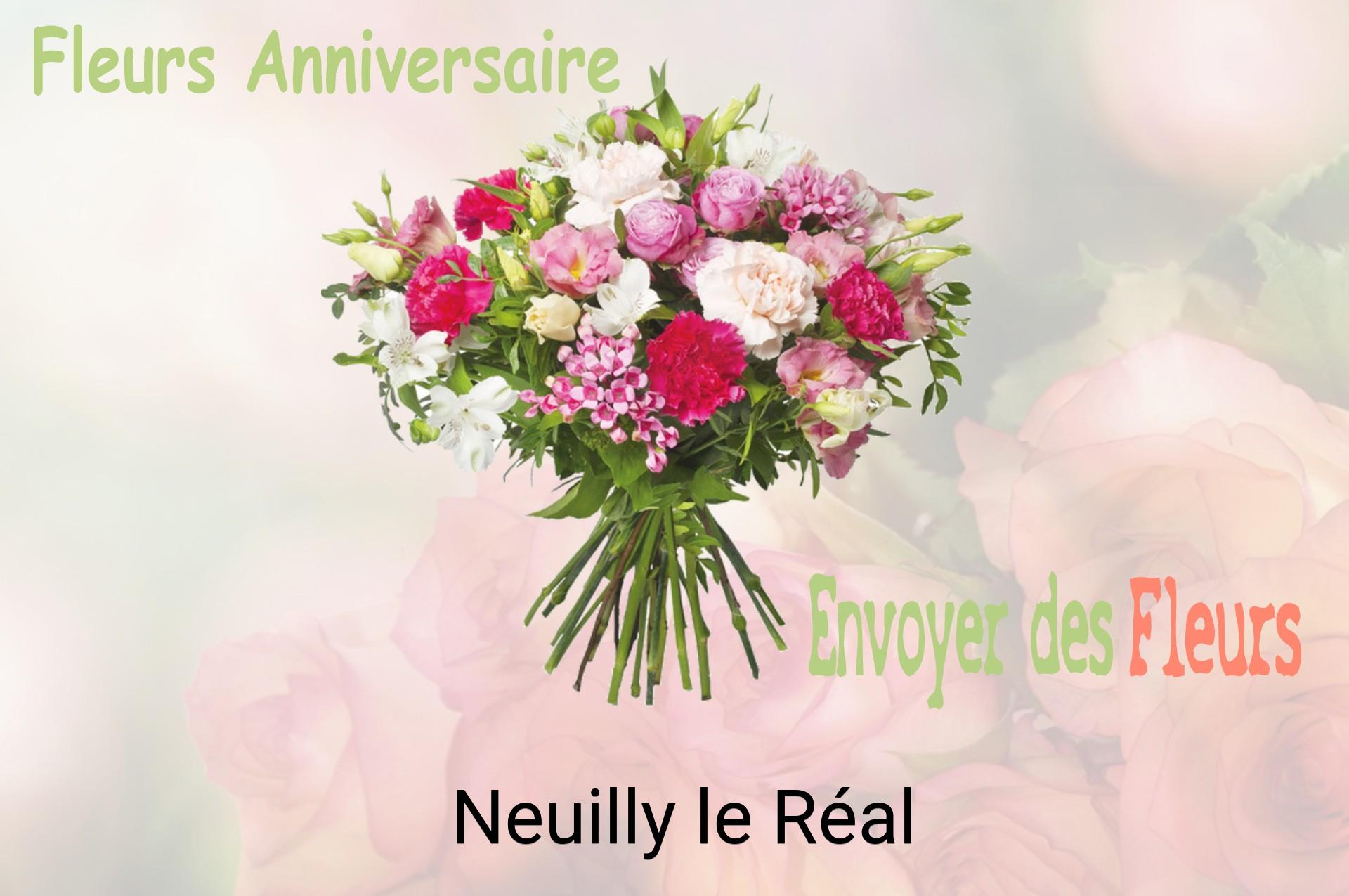 Bouquet de fleurs d’anniversaire livré à Neuilly-le-Réal