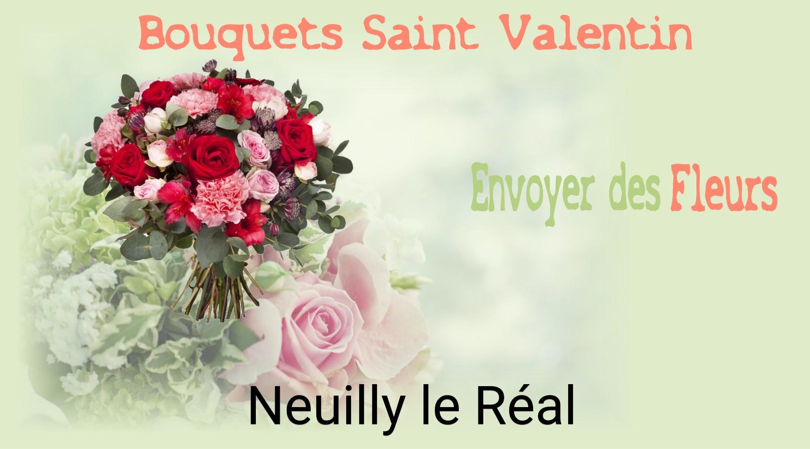 Roses de Saint-Valentin livrées à Neuilly-le-Réal